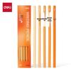 Deli HB Hexagonal Graphite Pencils (10-Pack)