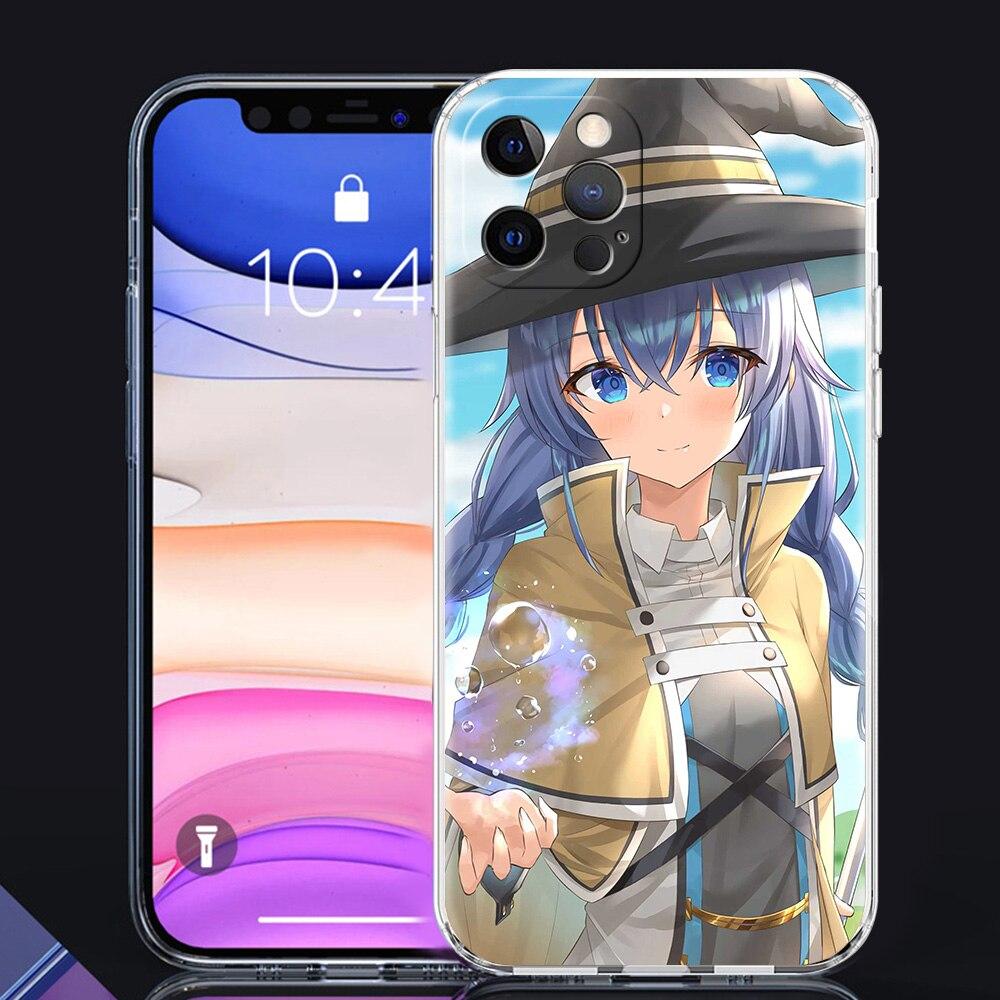 

Роскошный чехол для телефона Mushoku Tensei Anime для iPhone 14 13 Pro 11 12 Max X XR XS 7 8 Plus SE, прозрачный мягкий силиконовый чехол Fundas iPhone 14 Pro