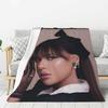 Custom Sofa Fleece German Singer Ayliva Throw Blanket Warm Flannel Blankets for Bedding Travel Couch Quilt