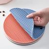 Silicone Honeycomb Heat Insulation Pad Heat Insulation Anti Slip Placemats Circular Waterproof Pad Kitchen Accessories