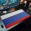 Russische Flagge Mauspads 500X1000 mm Großes Gaming-Mauspad Gamer XL Gummi Otaku Tastaturpad Laptop Schreibtischmatte