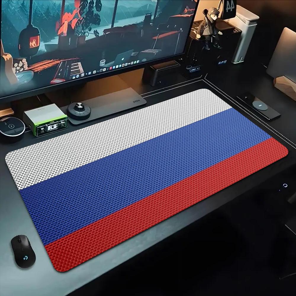 Russische Flagge Mauspads 500X1000 mm Großes Gaming-Mauspad Gamer XL Gummi Otaku Tastaturpad Laptop Schreibtischmatte