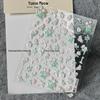 Dreamy Garden 3D Pink Floral Nail Art Stickers with Adhesive Backing