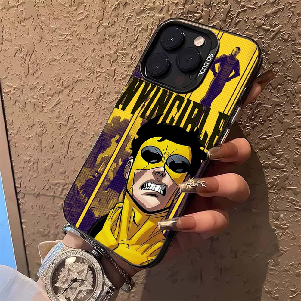 Invincible Superhero Anime Phone Case For IPhone 17 16 15 14 13 Pro 12 11 Pro Max PLUS Color Back Cover