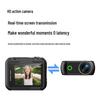 Magnetic Thumb HD Sports Camera with WiFi & Detachable Charging Case for Outdoor Riding