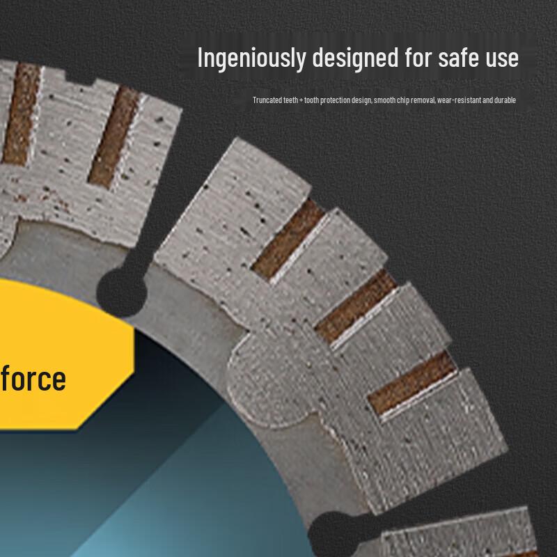 Deli 156mm Diamond Cutting Blade