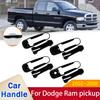 For Dodge Ram Pickup 1500 2500 3500 2002 2003 2004 2005 2006 2007 2008 Gloss Black Door Handle Cover Stickers Car Accessories