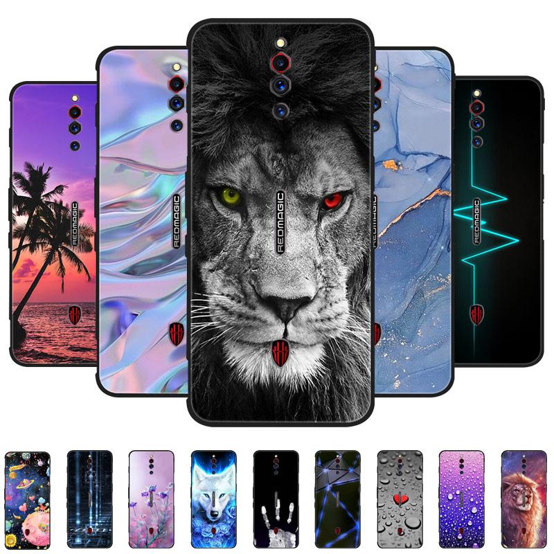 For Nubia Red Magic 5S 5G Soft Silicone TPU Phone Cover For ZTE Nubia Red Magic 7 Pro Coque RedMagic 7S Shockproof Bumper Case