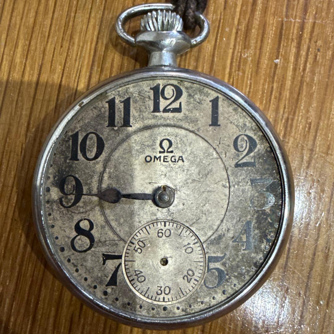 Used OMEGA pocket watch manual winding small seconds