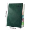 PU 2025 Planner Notebook Thicken Schedule Planner Notepad 2025 A5 Agenda Notebook  School Office