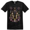 Anubis Egyptian God T Shirt Neon Pink Gold Street Art Mythology Graphic Tee Gift