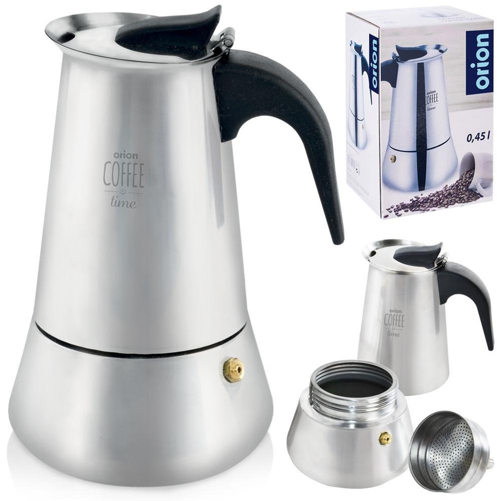 Steel coffee maker 450 ml