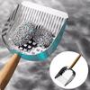 2 In 1 Cat Litter Scoop Wood Handle Stainless Steel Cat Poop Sifting Tool Easy To Clean Comfortable Grip Litter Box Scooper