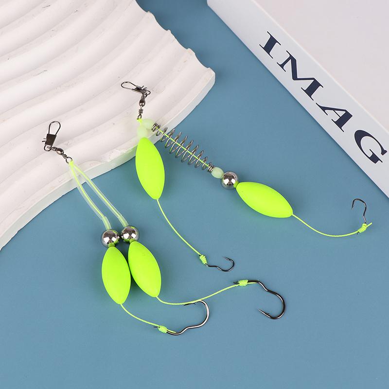 1 Pcs Double Hook Fishing Hair Rigs Hook Suspension Anti Bottom Carp Fishing Hook Pesca Ready Made Carp Rigs Fishing Lure