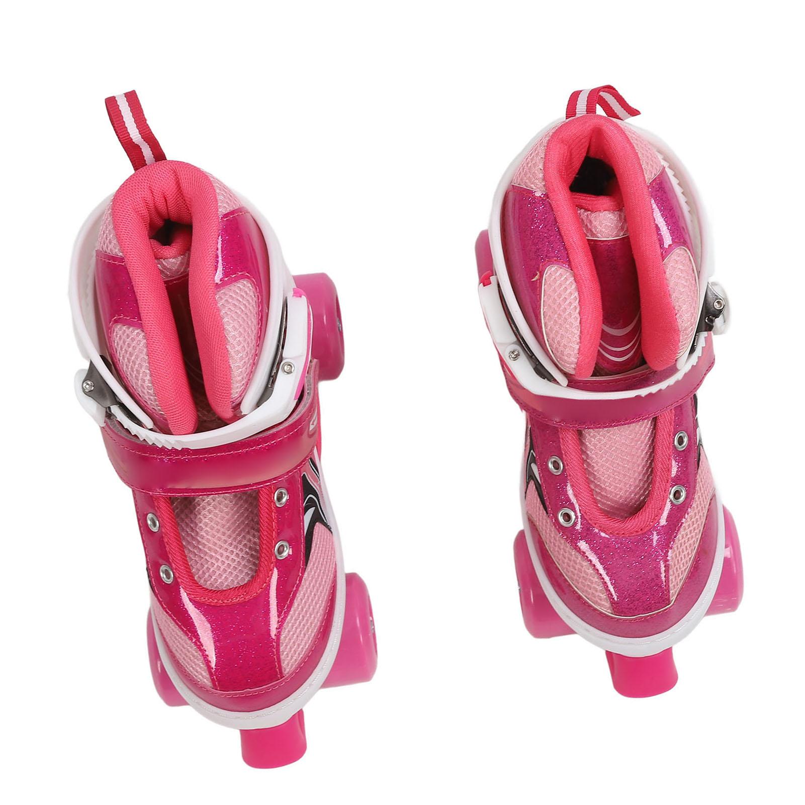 

Roller Skates for Kids Boys Girls PVC Mesh Four Wheel Roller Skates for Beginners Indoor Outdoor