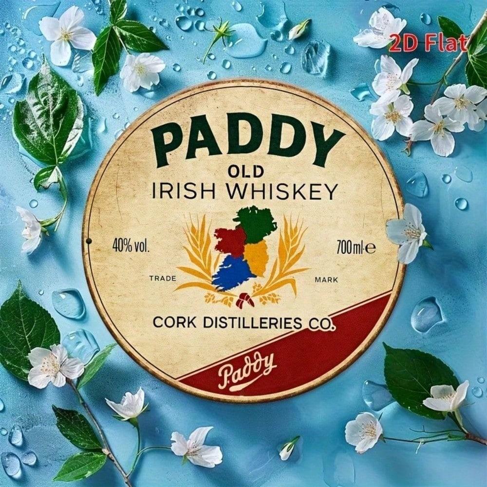 

Retro Metal Tin Sign 8x8 Inch Irish Whiskey Pub Plaque Vintage Wall Decor For Home Bar 20x20 різнокольоровий
