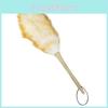Wool Duster Electric Static Cleaner With Wooden Handle For Home And Office Dust Removal