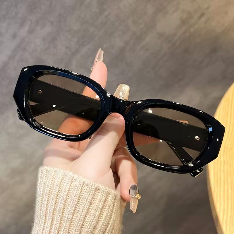 Fashionable Women'S Small Frame Square Sunglasses High-End Unisex Sunglasses Outdoor Driving And Travel Sunglasses Uv400 Duhe