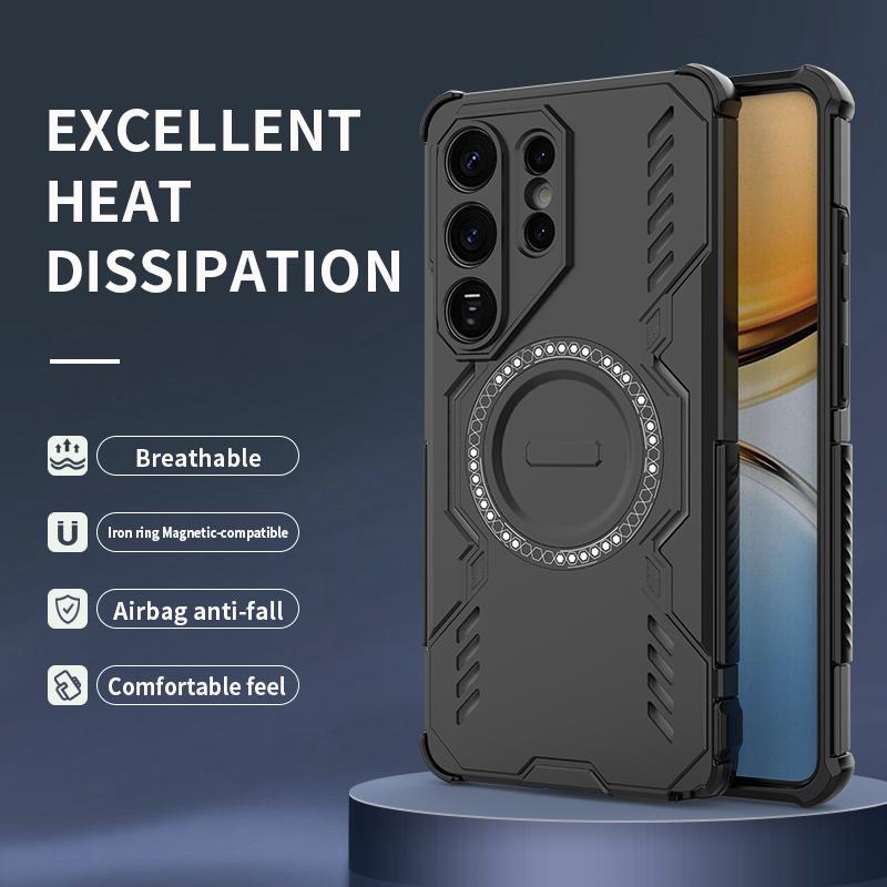 Hard Fashion Anti-Drop Case for Samsung Galaxy S26 Ultra S25 FE A17 5G S26 Plus A56 A36 A16 A55 A35 A15 Magnetic Phone Cover