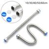 Useful Stainless Steel Durable Extendable Plumbing Water Heater Connector Hose Tube Corrugated Pipe