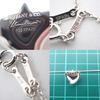 Pre-owned Tiffany 925 Full Heart Pendant Necklace j56-8