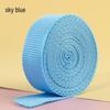 2.5 cm Colored Polypropylene & Nylon Webbing Backpack Strap | Flat Ribbon Handmade Accessories