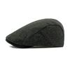 Spring Autumn Beret Men's British Vintage Forward Hat Paintsman's Hat Peaked Cap