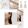 Cute And Playful Gold Ghost Earrings For Women Perfect For Halloween Festivities