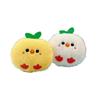 Versatile Plush Green Leaf Chick Keychain: Unisex Charm, Couple Pendant, Backpack Accessory, Chicken Doll, Bouquet Accent.