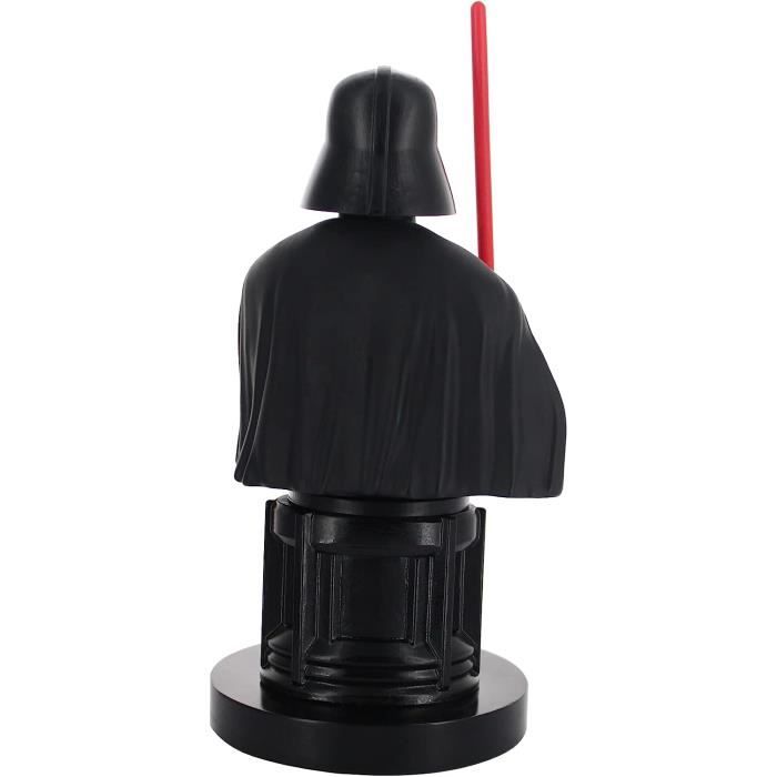 Figurine support manette - EXQUISITE GAMING - Dark Vador - Noir - Rechargeable USB - Licence Star Wars
