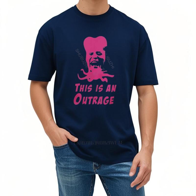 Male Shubuhzi Tshirt Loose Tops It's An Outrage Mighty Boosh Inspired T-Shirt  Cotton TONY HARRISON Unisex Casual tee-shirt