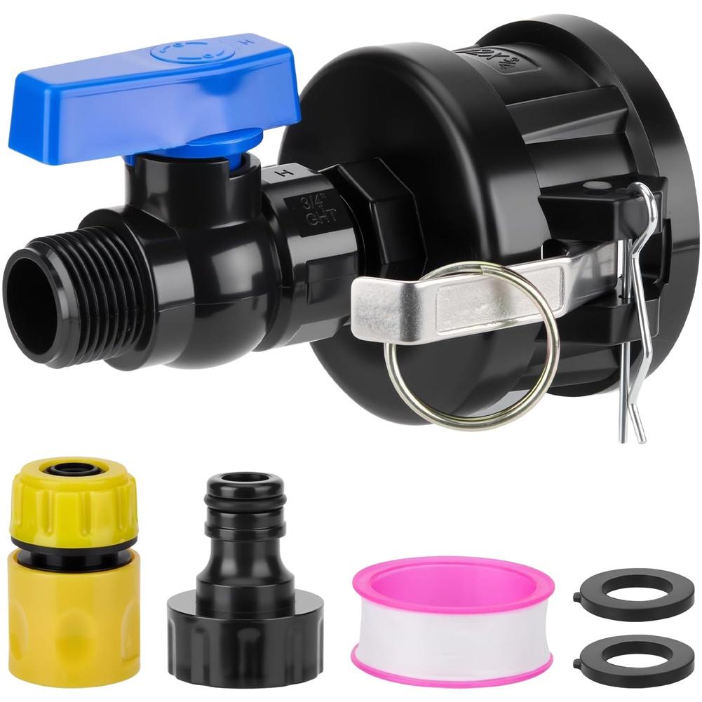 Cam Lock Fitting IBC Tote Adapter Garden Irrigation Thick Silicone Gasket Cam Lock Fittings 2 Cam Lock Fitting, 3 4 GHT China Mainland