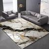 Luxury Nordic Flannel Carpets for Living Room Sofa Beside Texture Decoration Bedroom Rug Large Size Non-slip Washable Lounge Mat