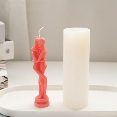 Nový DIY Jednoduchý Objem Rodina Svíčka Silikonová Forma Láska Pár Formy na Svíčky Portrét Aromaterapeutická Svíčka Pryskyřičná Forma Výroba Svíček