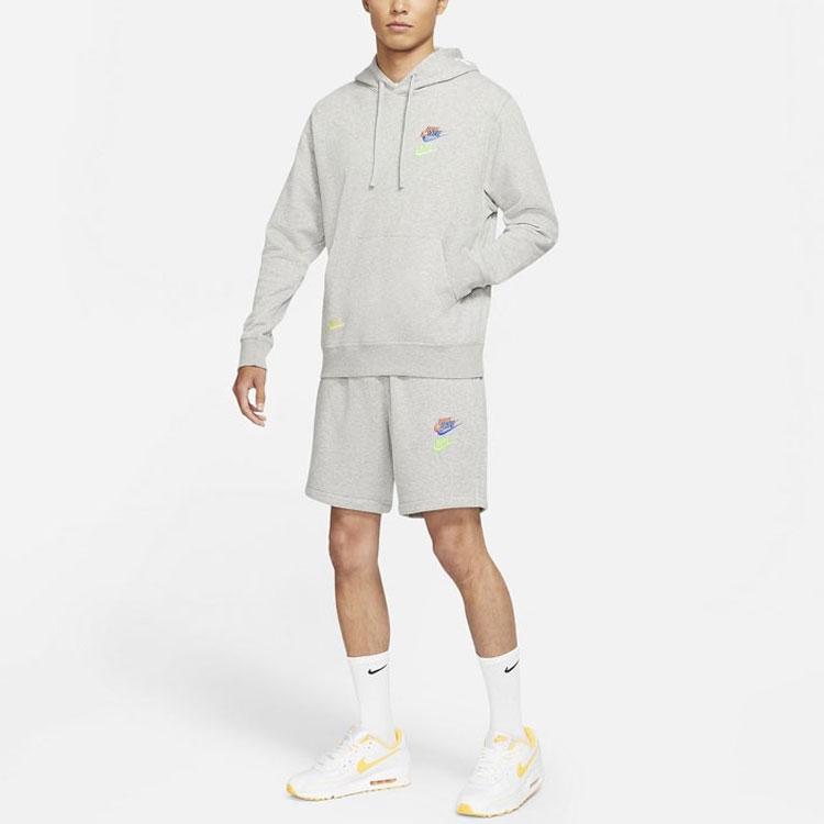 Nike Colorblock Triple Hook Sports Casual Shorts Men Bottoms Gray DD4683-063