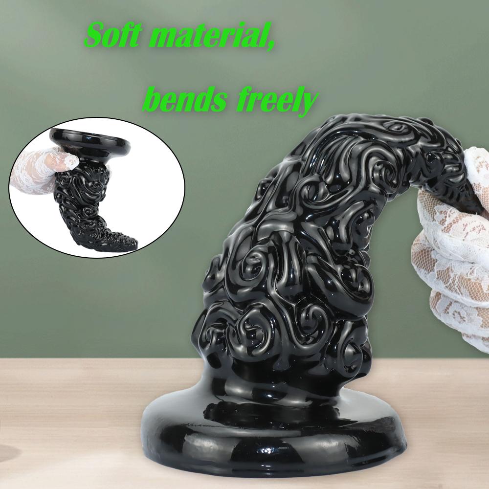 Zatyczka Analna Miękki Dildo Analne Przyssawka Duża Zatyczka do Tyłka Dylatator Analny 18+ Dorosłe Zabawki Seksualne Analne dla Kobiet Mężczyzn Odbyt