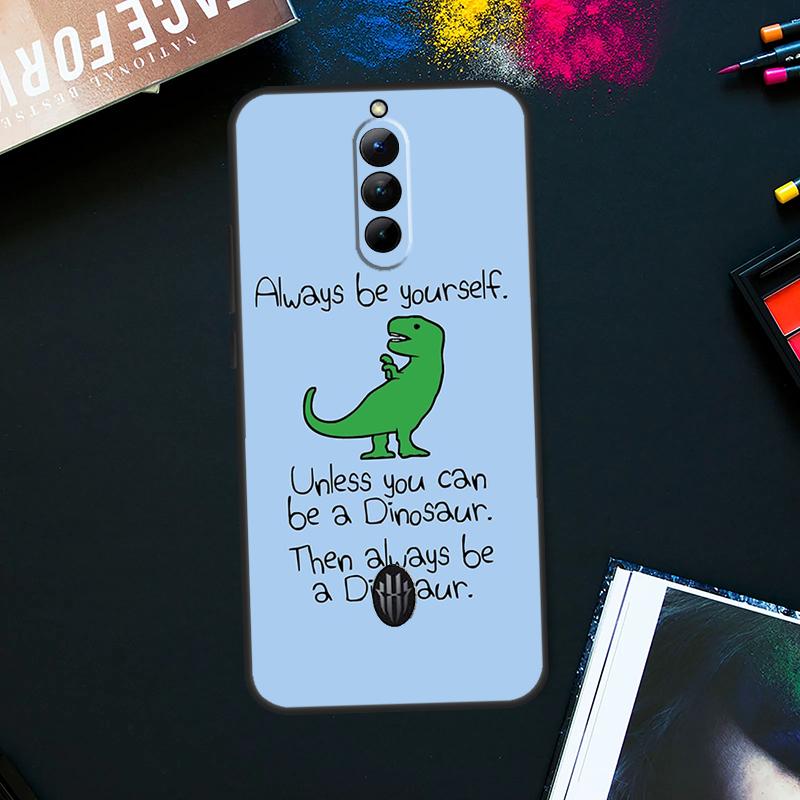 Cute Dinosaur Tea-Rex Case For ZTE Nubia Red Magic 8 8S Pro Plus RedMagic 9 Pro Plus 6 7 6S 7S Pro 5S 6R 5G Cover
