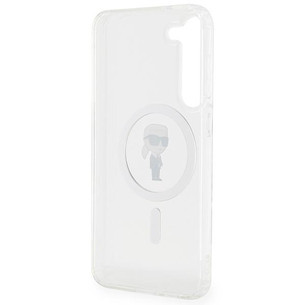 Karl Lagerfeld Klhms24Mhfcknot S24+ S926 Transparent Hardcase Iml Ikonik Magsafe