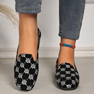 New Flat Shoes Round Head Deep Mouth Cloth Surface Soft Sole Loafers Luxury Designer Shoes Women Zapatos De Mujer