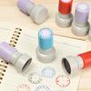 Plastic Clock Dial Stamp Teaching Tool Learning On Watch Plastic Teaching Tools Seal School Supplies.