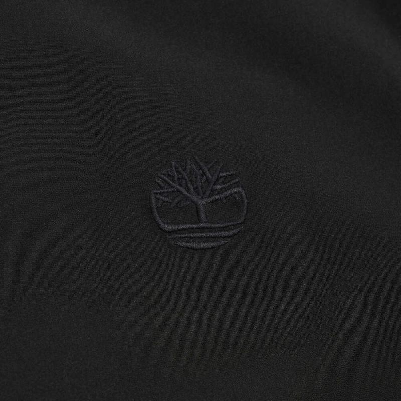 Timberland Baseball Collar Zip Casual Sports Comfortable Jacket Men Jacket Black A5M2X-001