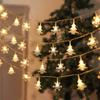 3M LED String Lights Garland Lights Xmas Tree Ornaments Garden Fairy Lights Waterproof Outdoor Lamp Christmas Decorations