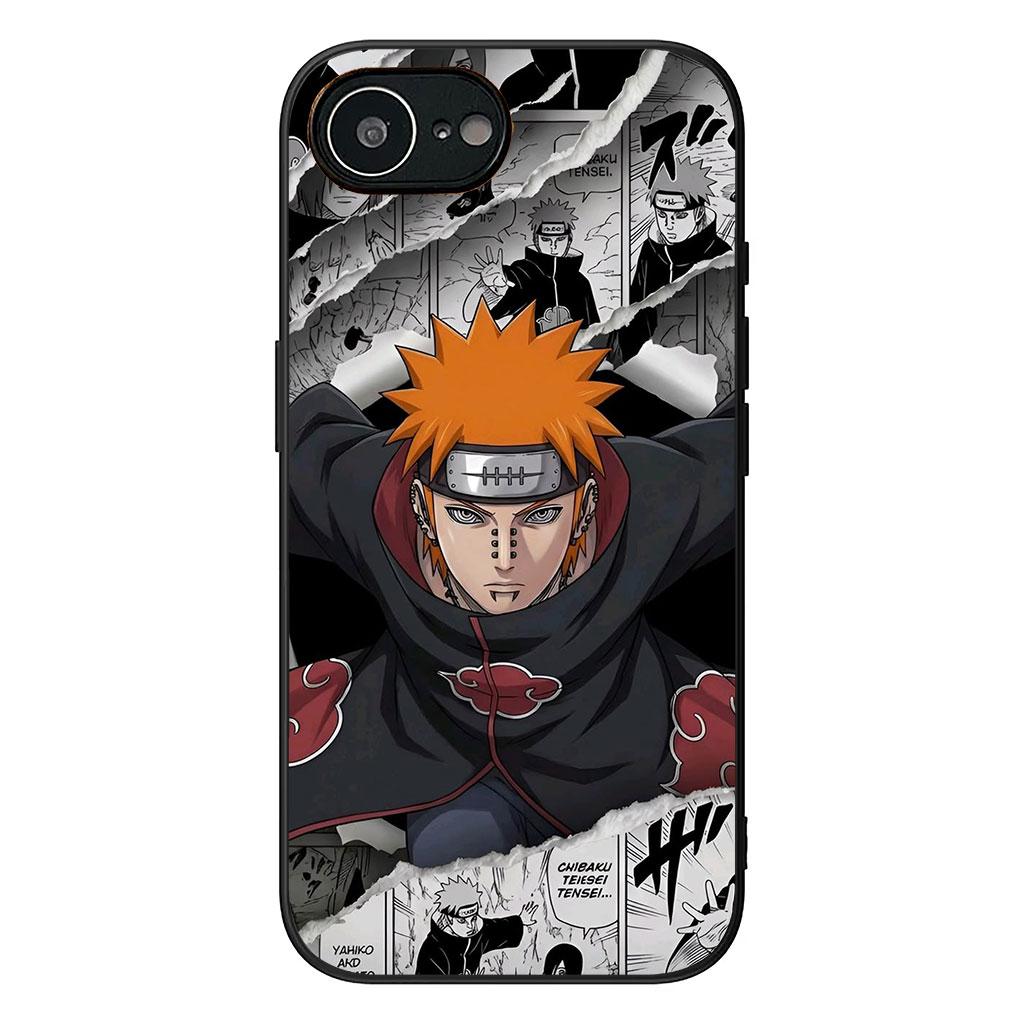 

Anime Akatsuki Pain Narutos Phone Cover Case for Apple iPhone 17 16 11 Pro XS Max XR 6 7 8 Plus + 16E SE Casing iPhone Air
