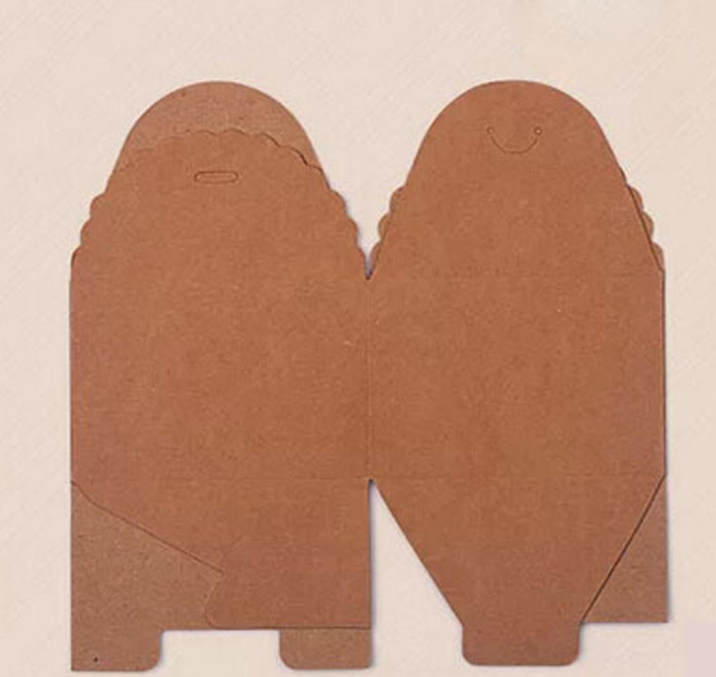 Kraft Paper Gift Boxes Party Wedding Candies Box for crafts Package of 12
