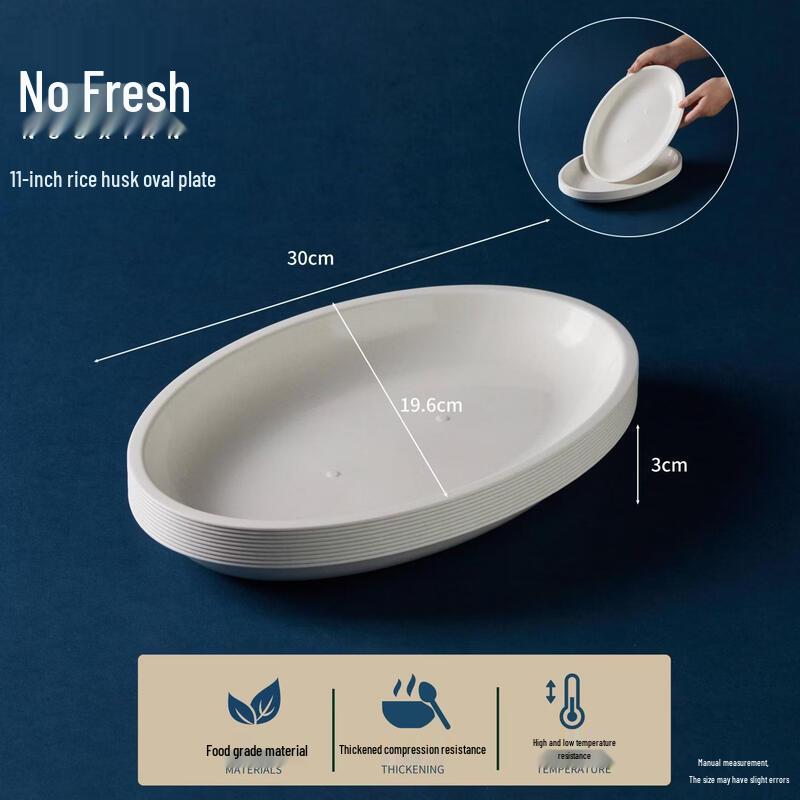 Eco-Friendly Disposable Rice Husk Plates