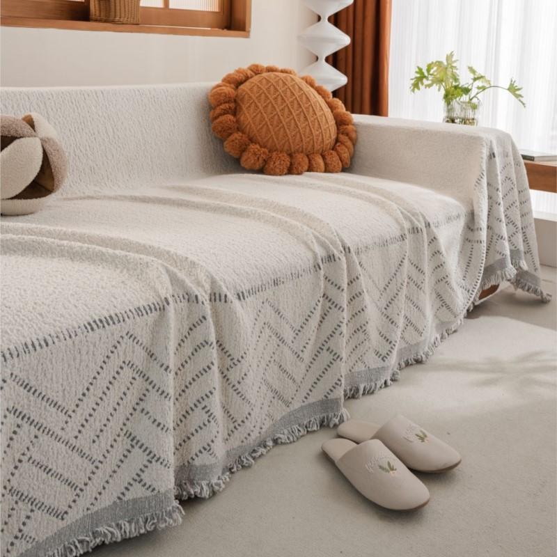 Funda Sofa Living Room Sofa Mat Throw  Autumn Winter Sherpa Camping Sofa Cover Double-sided Availability