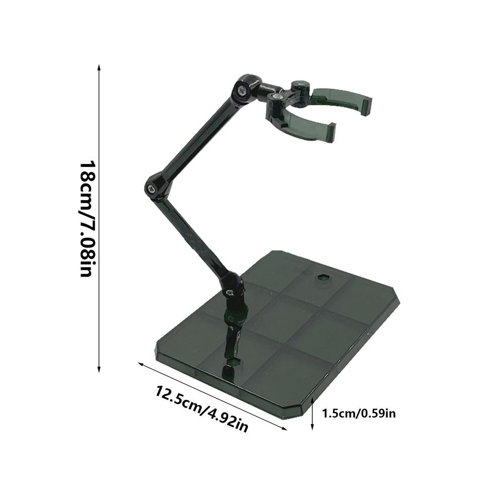 Action Figure Display Stand Anime Figure Stand Transparent Stand Base Anime Figure Pedestal Support for Action Figure Shelf