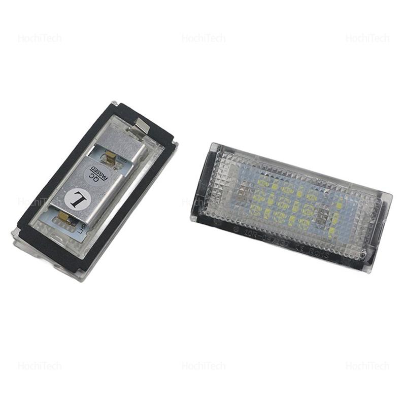 LED License Plate Light for BMW Mini Cooper ONE R50 Convertible R52 S R53 White Error Free Number Plate Lamp