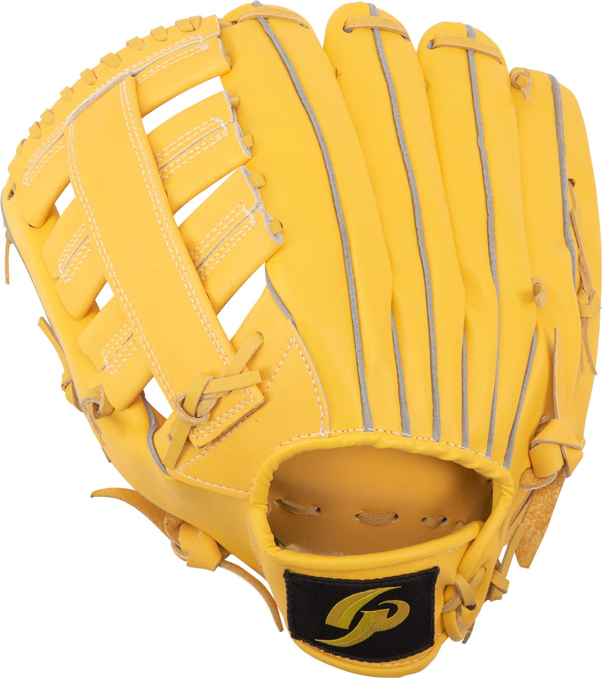 

GP Baseball General Left All Yellow 43816 Glove, Softball, Throwing, Round, 12.5 inches,