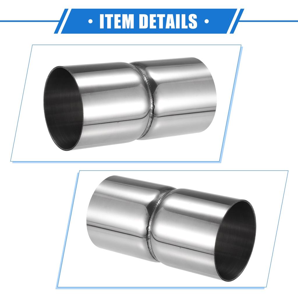A ABSOPRO Exhaust Tracheal Adapter Connector Reducer 64mm ID To 66mm OD Exhaust Adapter